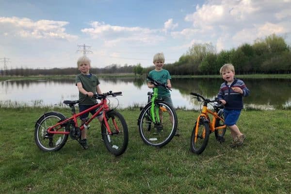 duindam op de frogbikes dekleieneSpaak