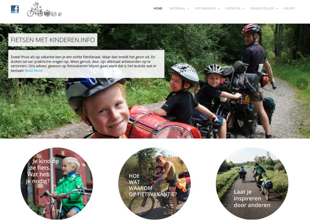 Fietsen met kinderen . com laatste site dekleieneSpaak