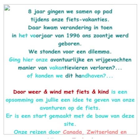 reisverslagen fietsenmetkinderen.info dekleinespaak
