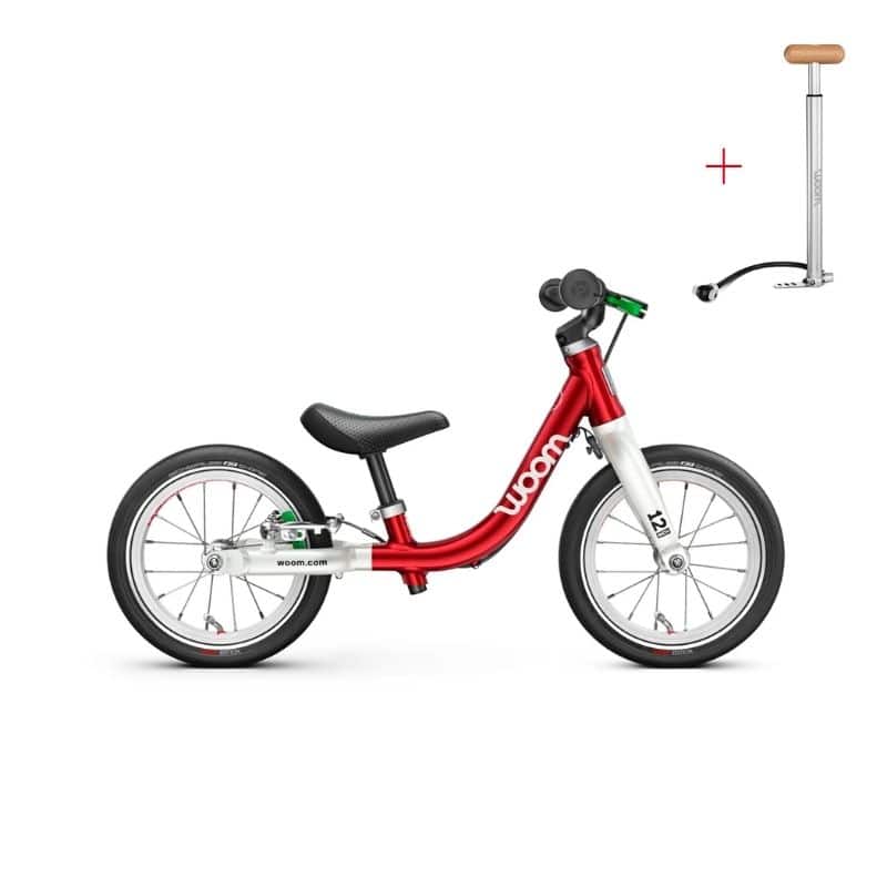Woom 1 GO 10 woom 1 anniversary red de kleine Spaak