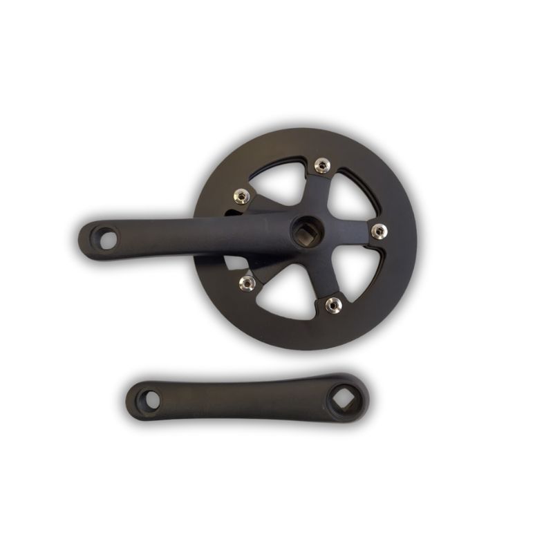 Crankset 137mm 36T dubbele ketting rand. (streamliner crankset) 1 streamliner crankset De Kleine Spaak