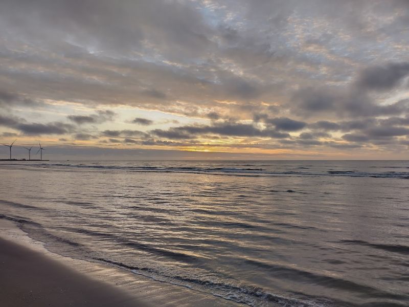 Hirtshals zee avond de Kleine Spaak