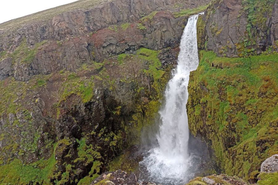 IJsland 2022 Waterval De Kleine Spaak