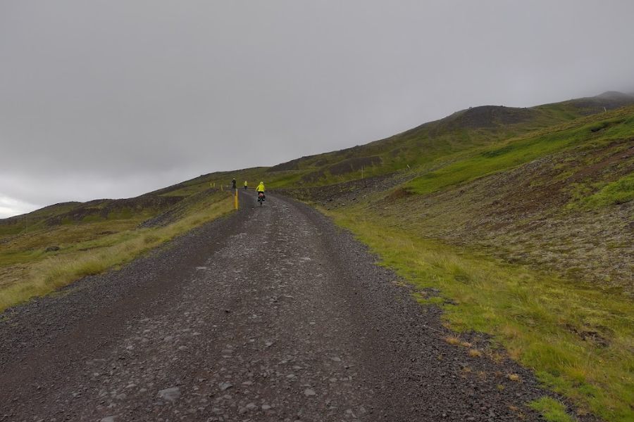 IJsland 2022 fietsen gravel weg 917 De Kleine Spaak