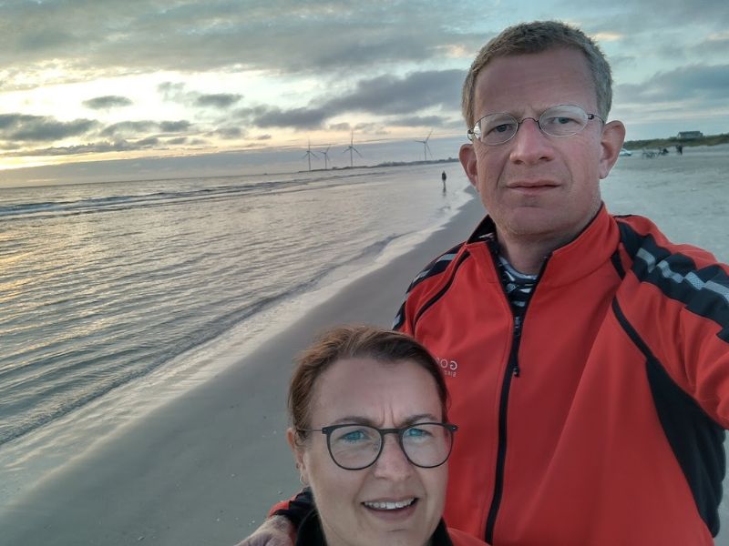 Pieter en cynthia selfie mislukt de Kleine Spaak