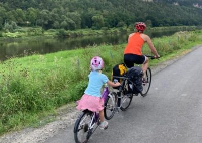 Fietsvakantie met Kinderen van Berlijn naar Praag de kleine spaak
