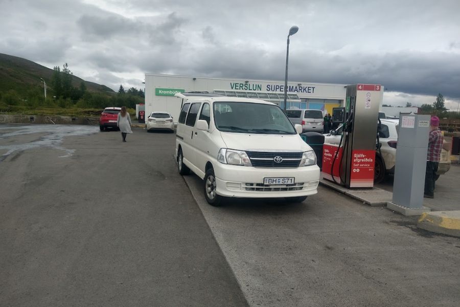 19 juli IJsland 2022 ons busje deKleineSpaak