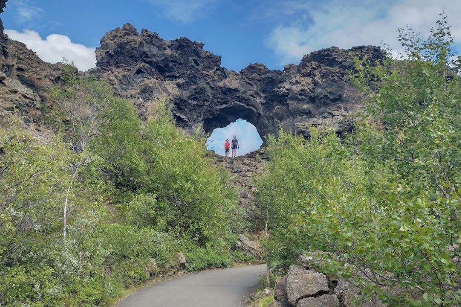 21 juli IJsland 2022 Dimmuborgir marit Pepijn DeKleineSpaak