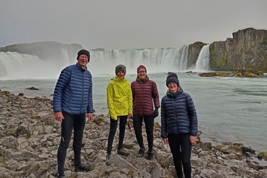 22 juli IJsland 2022 waterval godafoss 2 DeKleineSpaak