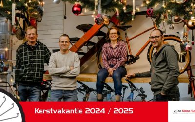 Kerstvakantie 2024 / 2025 20 december tot  5 januari