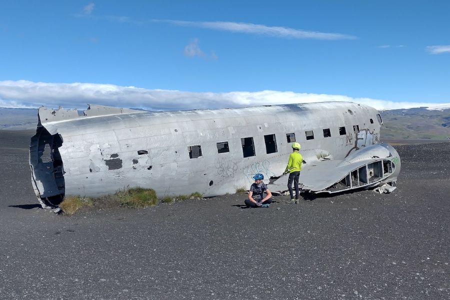 1 augustus IJsland 2022 Solheimasandur Plane Wreck deKleineSpaak