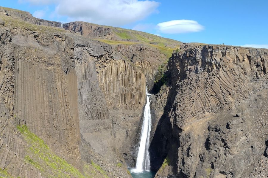 7 augustus IJsland 2022 Litlanesfoss deKleineSpaak