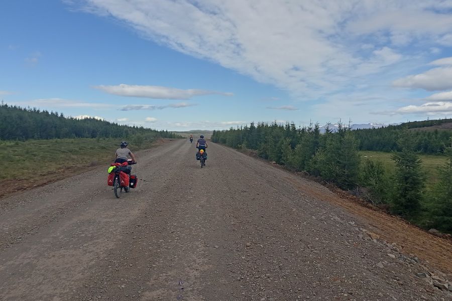 8 augustus IJsland 2022 Naar Egilsstadir weg 931 deKleineSpaak