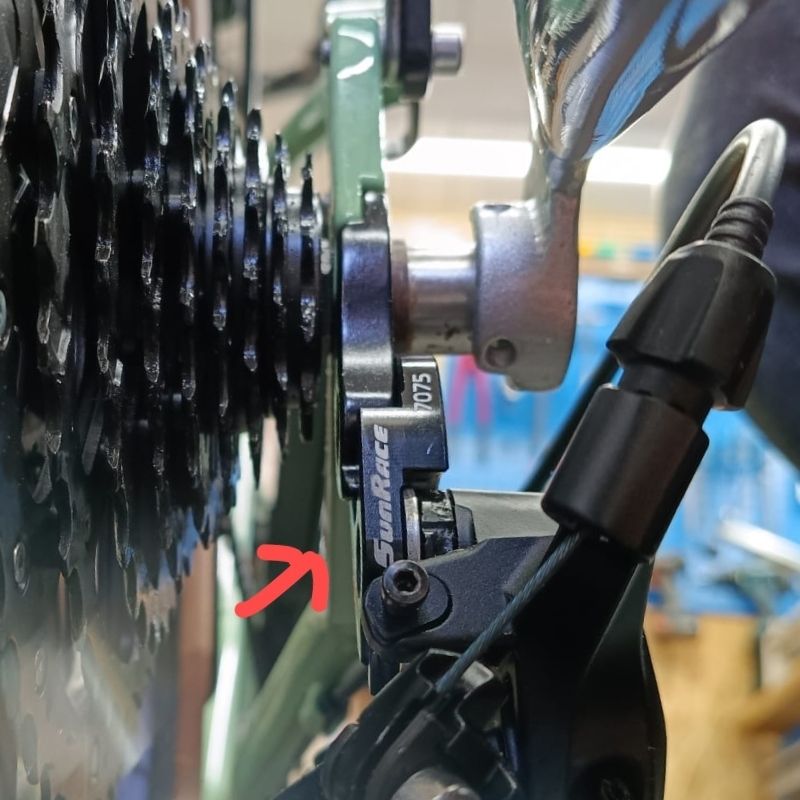 Sun Race Derailleur pad verlenger. 4 Sun Race Derailleur pad verlenger. - Afbeelding 4
